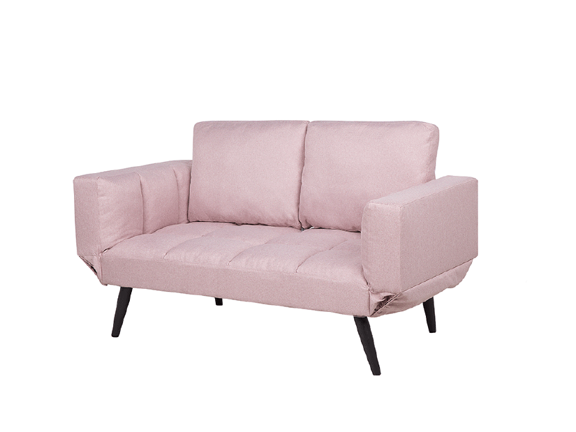 Kétszemélyes kanapé Bromley (rózsaszín)