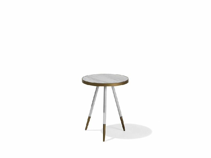 Asztal Renola (fehér) (arany lábak) *kiárusítás
