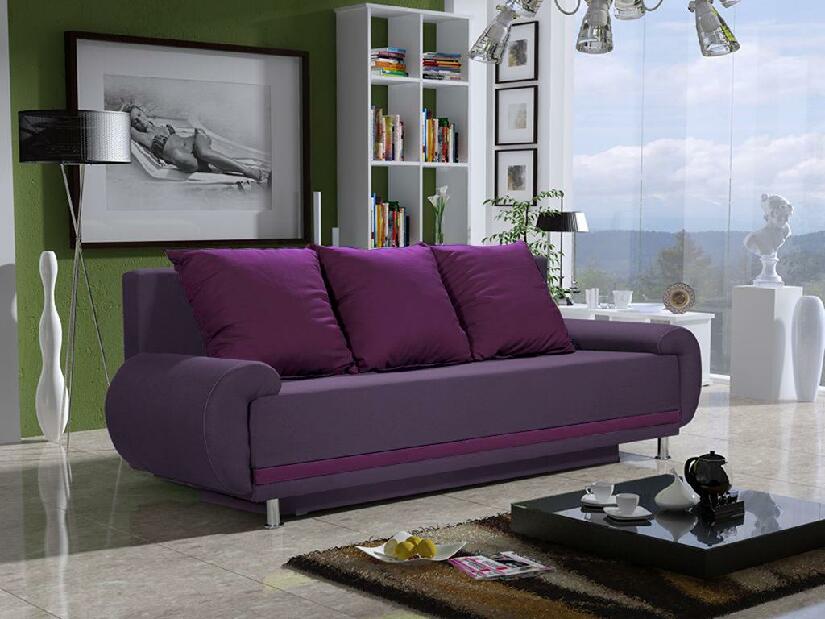 Háromszemélyes kanapé Almeda (lila)