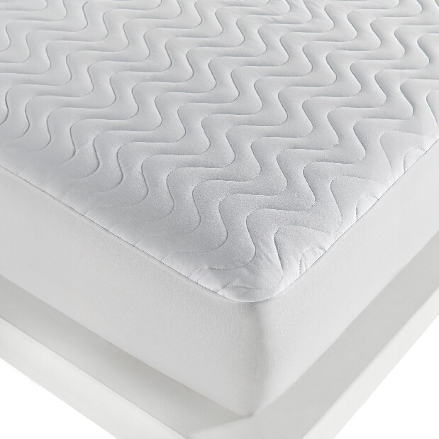 Matracvédő 90 x 190 cm + 30 cm Quiztec Fa (fehér)