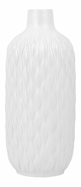 Váza ELON 31 cm (üveglaminált) (fehér)