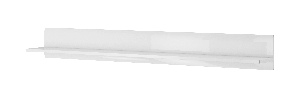 Polc 180 cm Tashia Typ 02 (fehér + magasfényű fehér)