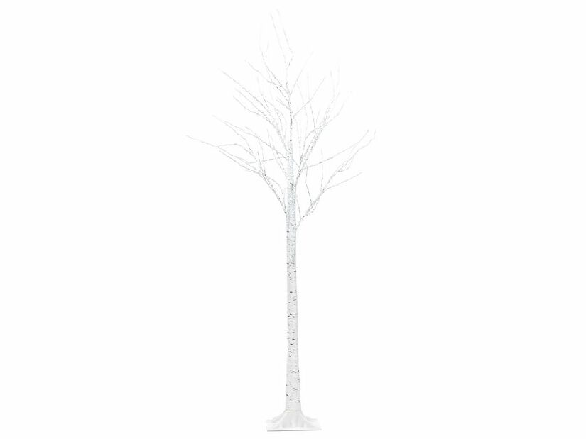 Kültéri fa dekoráció 160 cm Lapza (fehér)