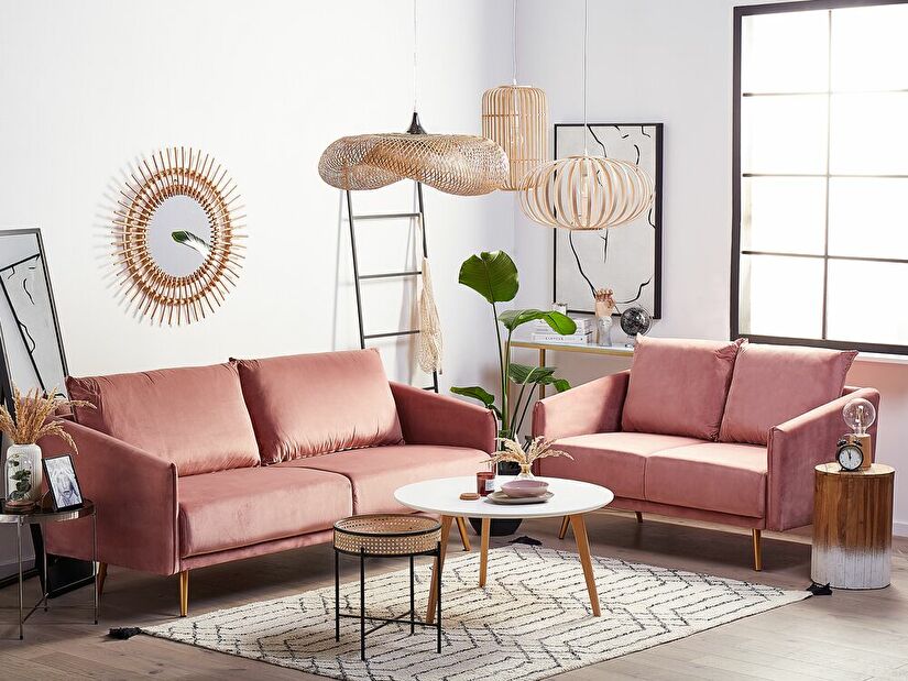 Háromszemélyes kanapé MARUNE (rózsaszín)