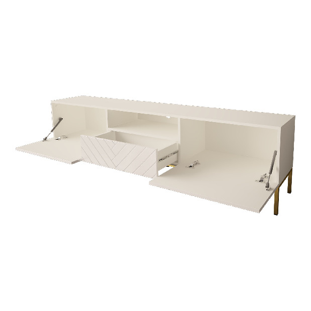 TV asztal/szekrény Gallina (fehér)