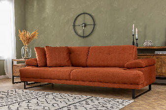 Háromszemélyes kanapé  Musta (narancssárga)