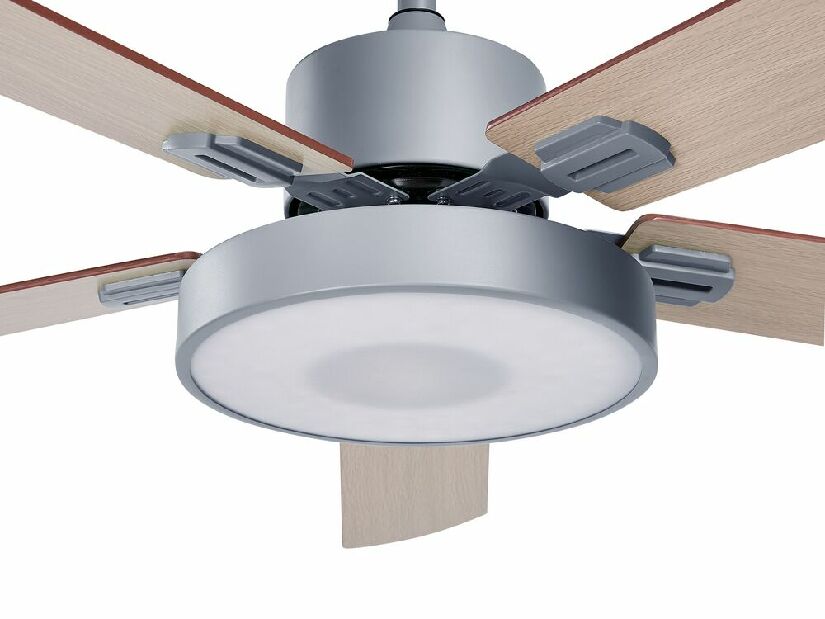 Mennyezeti ventilátor lámpával Helix (szürke)