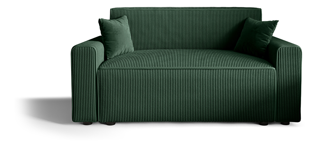 Kétszemélyes kanapé Mirage Bis (sötétzöld)