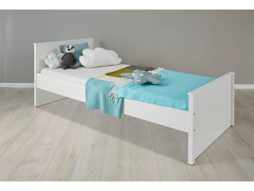 Egyszemélyes ágy 90 cm Otis 90 (fehér)
