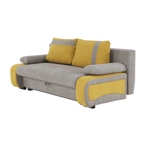 Háromszemélyes kanapé Bolivia (sárga + szürke)