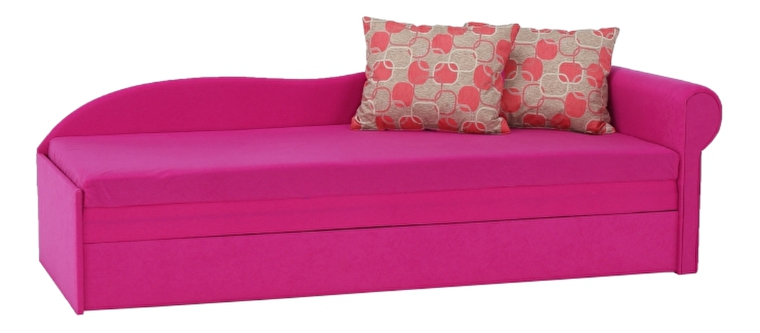 Háromszemélyes kanapé Alloa rózsaszín (J)