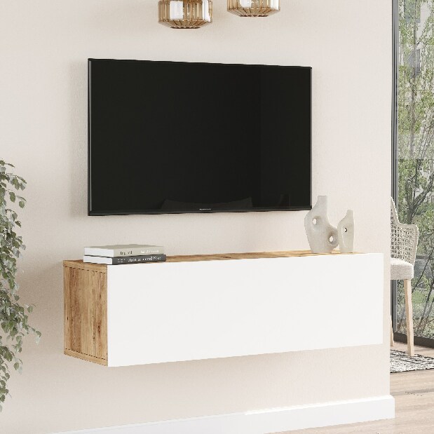 TV asztal/szekrény Fere (fehér)
