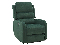 Széthúzható fotel Paged (sötétzöld)