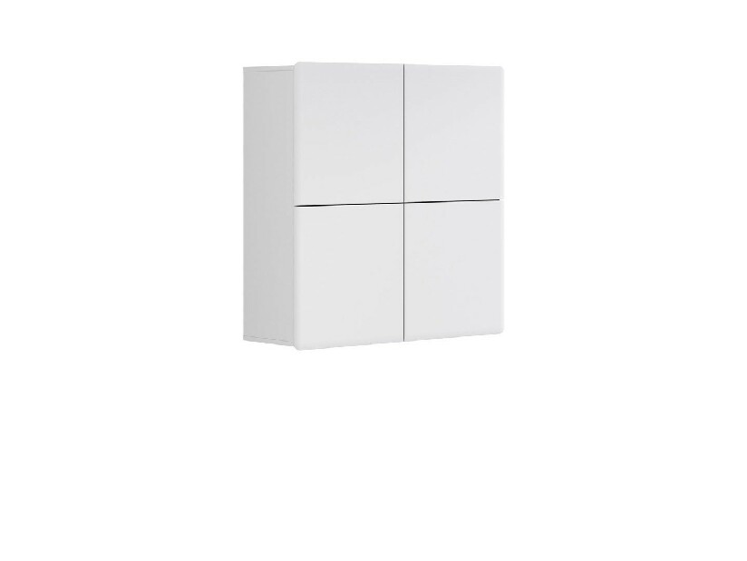 Fali szekrény Possi Light SFK4D 10/10 (fehér + fényes fehér)