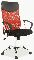 Irodai szék Arrivata piros + fekete