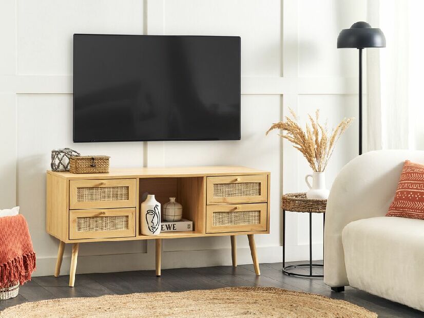 TV asztal/szekrény Perza (világos fa)