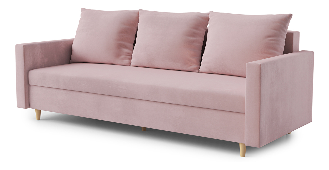Háromszemélyes kanapé Allie (rózsaszín)