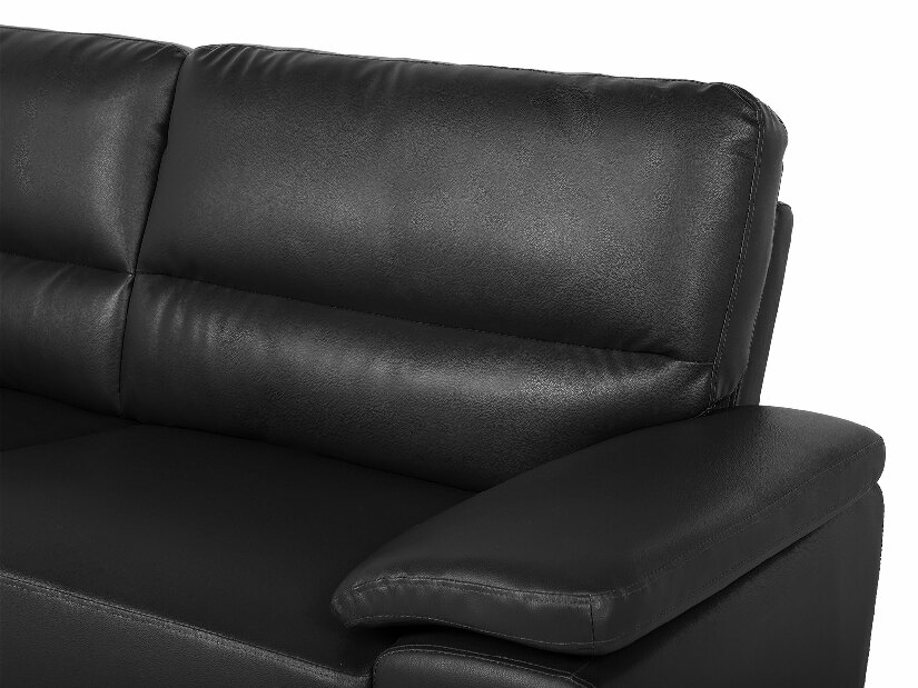 Háromszemélyes kanapé Verdal (fekete)