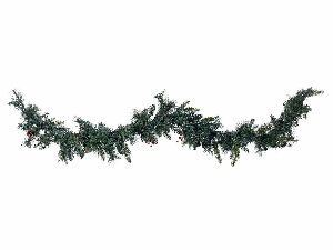 Karácsonyi girland 180 cm Whitney (zöld) (világítással)