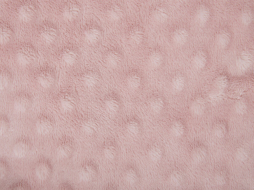 Pléd 220x200 cm SAMRE (poliészter) (rózsaszín) *kiárusítás