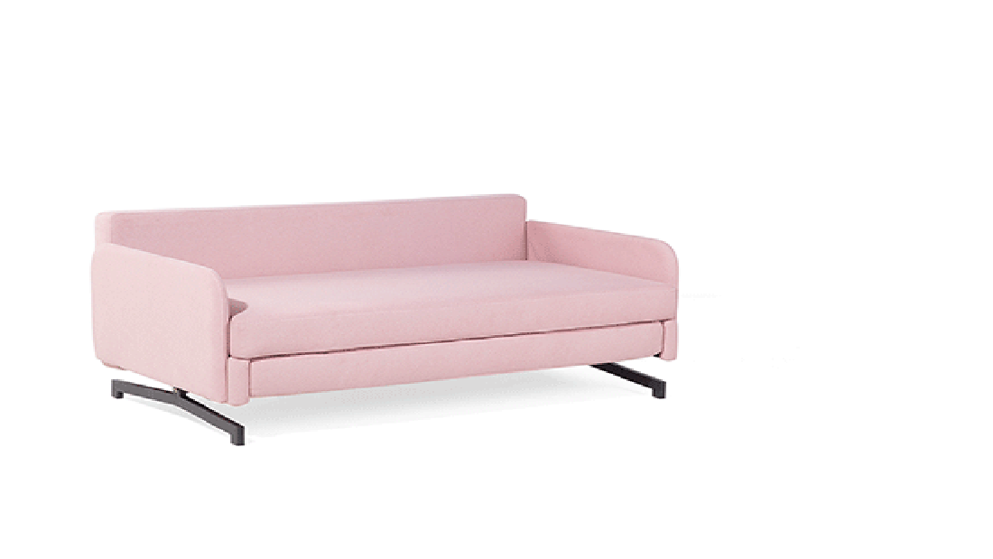 Kétszemélyes kanapé Bedford (rózsaszín)