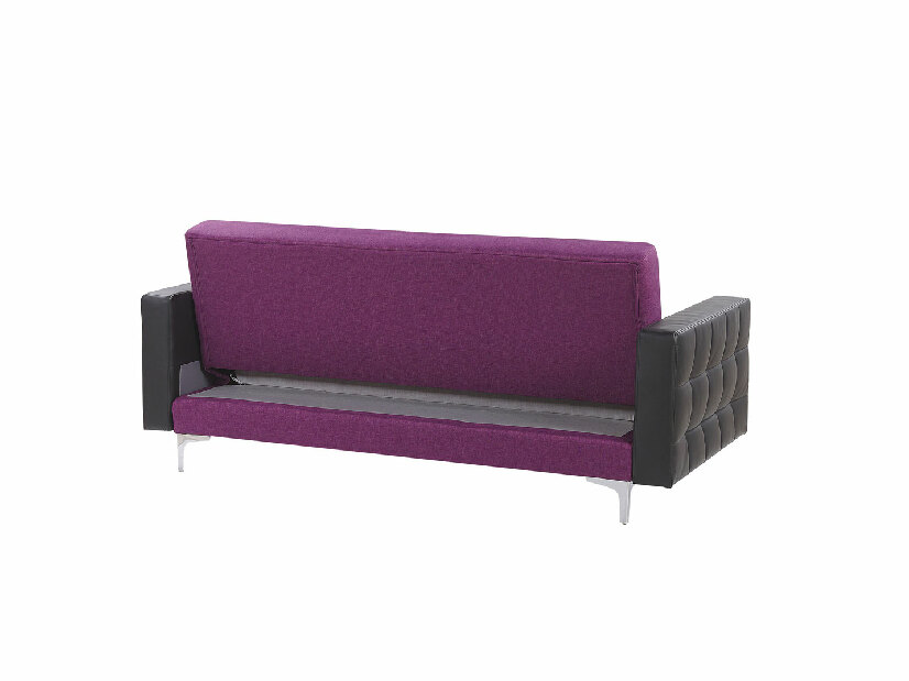Háromszemélyes kanapé ABERLADY (textil) (lila)