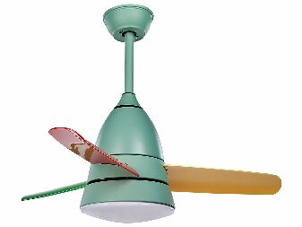 Mennyezeti ventilátor lámpával Sergeo (többszínű) 