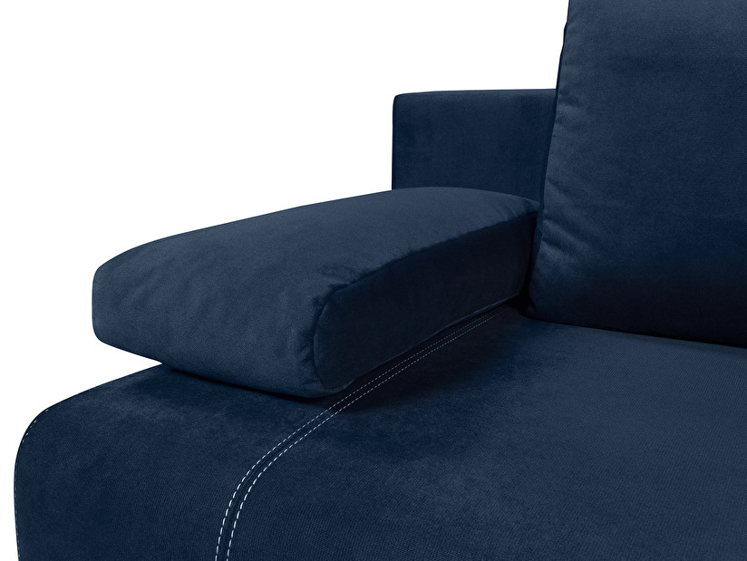 Háromszemélyes kanapé Kinga III Lux 3DL (sötétkék)