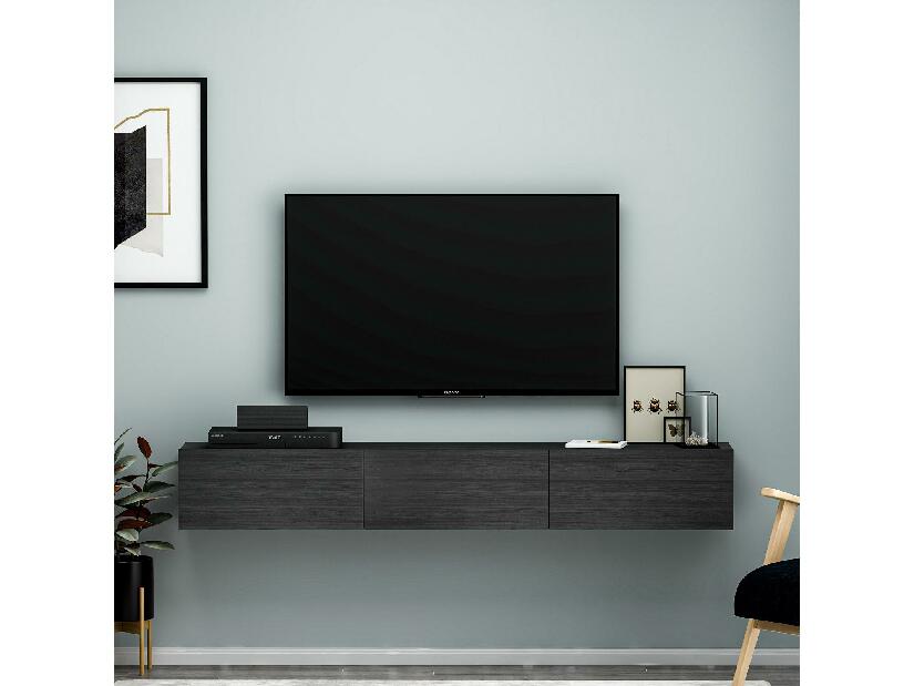 TV asztal/szekrény Tessa (fekete)