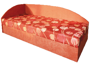 Egyszemélyes ágy (dívány) 80 cm Mamie (habszivacs matraccal) (B)