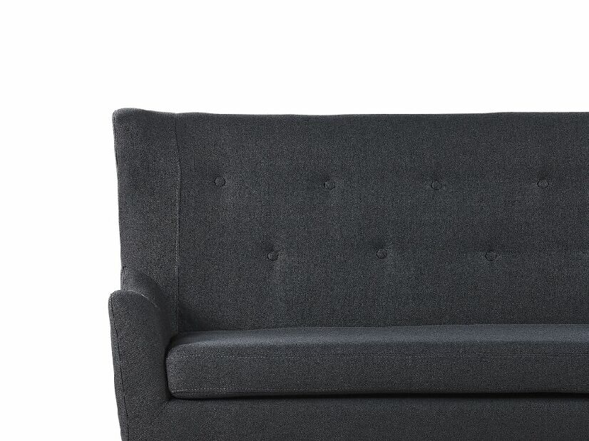 Kétszemélyes kanapé SABBY (fekete)