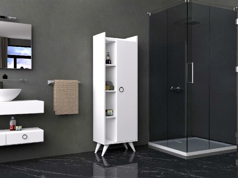 Fürdőszoba szekrény Ileva (fehér)