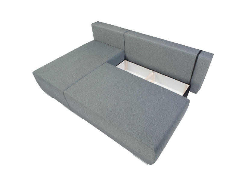 Sarok kanapé Takako LUX REC.3DL (szürke + fekete) (B)