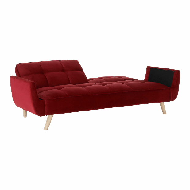 Szétnyitható kanapé Filly (bordó)
