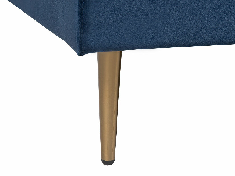 Franciaágy 180 cm MASALA (textil) (kék)