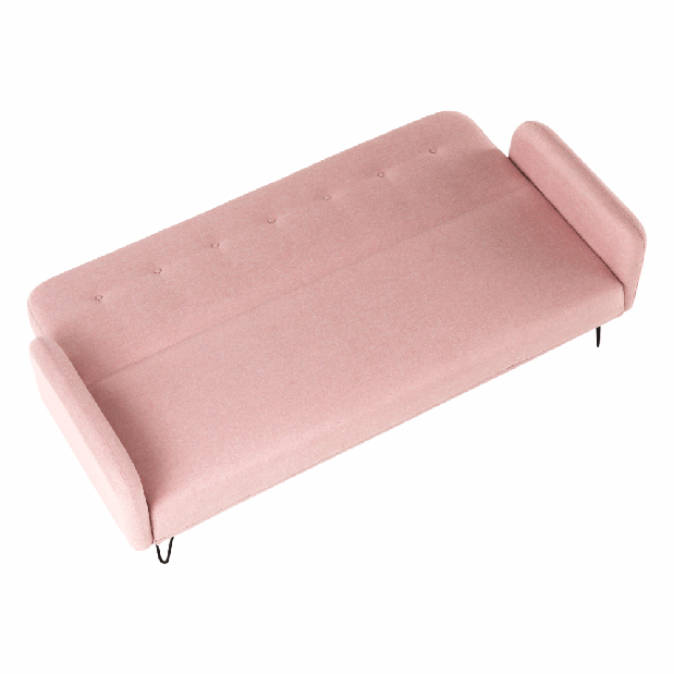 Szétnyitható kanapé Pulsiana (rózsaszín)