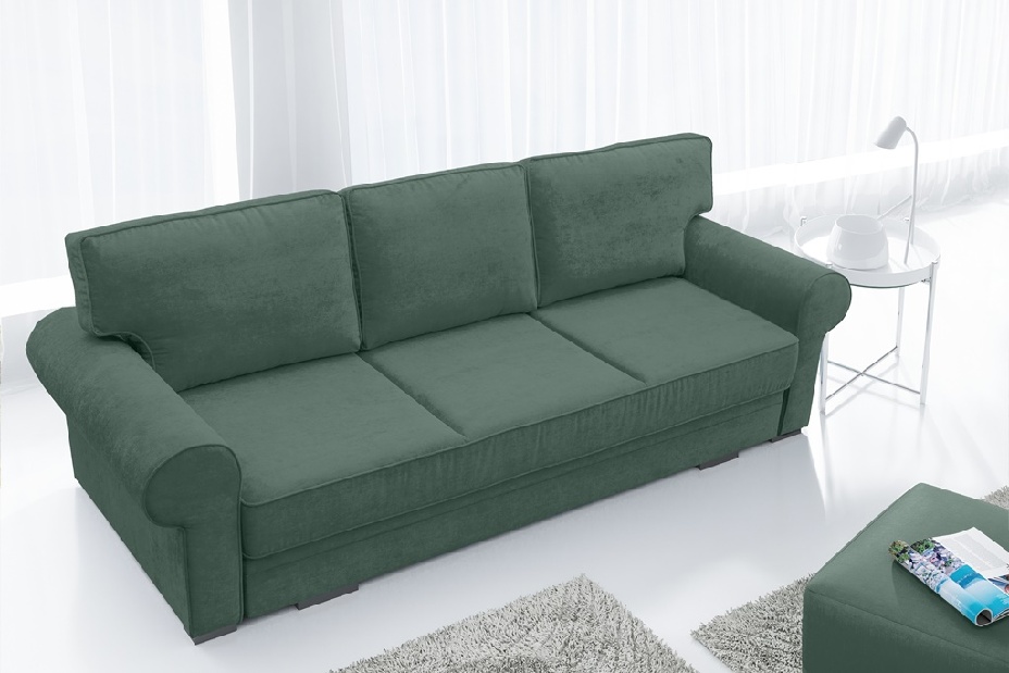 Háromszemélyes kanapé Bremo (zöld) *kiárusítás