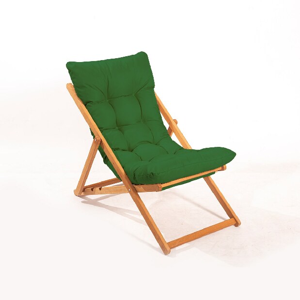 Kerti szék Myla (zöld + természetes)