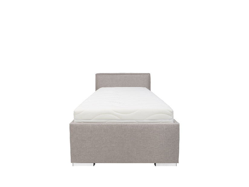 Egyszemélyes ágy 90 cm Anadia (szürke)