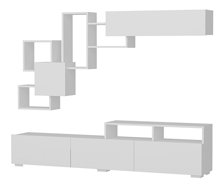 TV asztal/szekrény Elita (fehér)