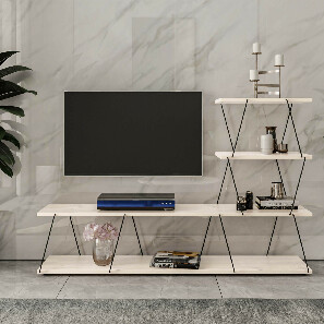 TV asztal/szekrény Ignac (fehér)