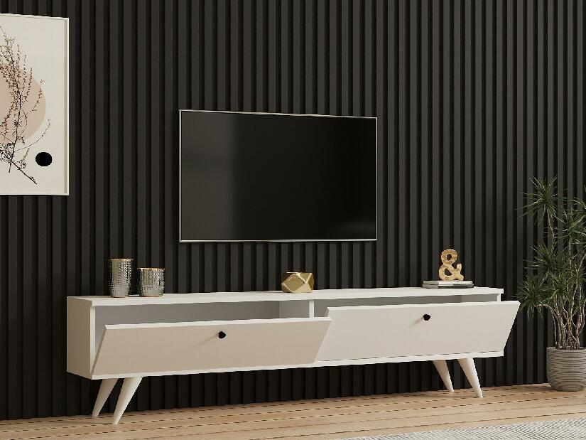 TV asztal/szekrény Parid (fehér)