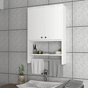 Fürdőszoba szekrény Vesana (fehér)