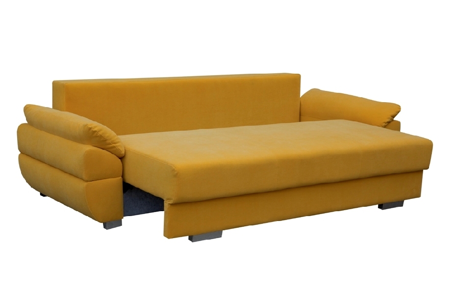 Háromszemélyes kanapé Breena (sárga)