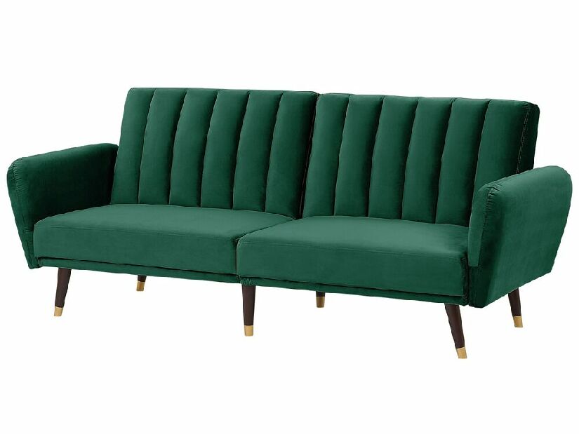 Háromszemélyes kanapé VIMMER (smaragdzöld)