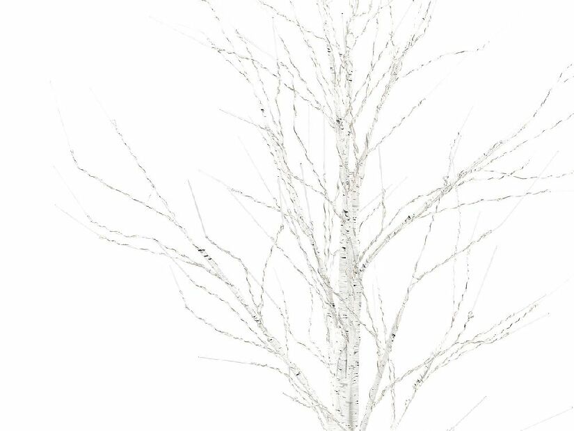 Kültéri fa dekoráció 190 cm Lapza (fehér)