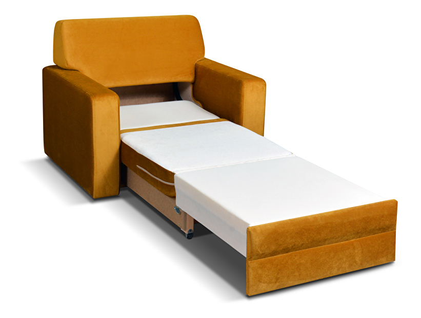 Szétnyitható fotel Antura (narancssárga)