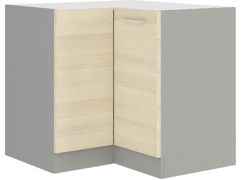 Sarok alsó konyhaszekrény Edison 89 x 89 DN 1F BB (fehér)