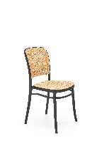 Kerti szék- Kathlene (természetes + fekete)