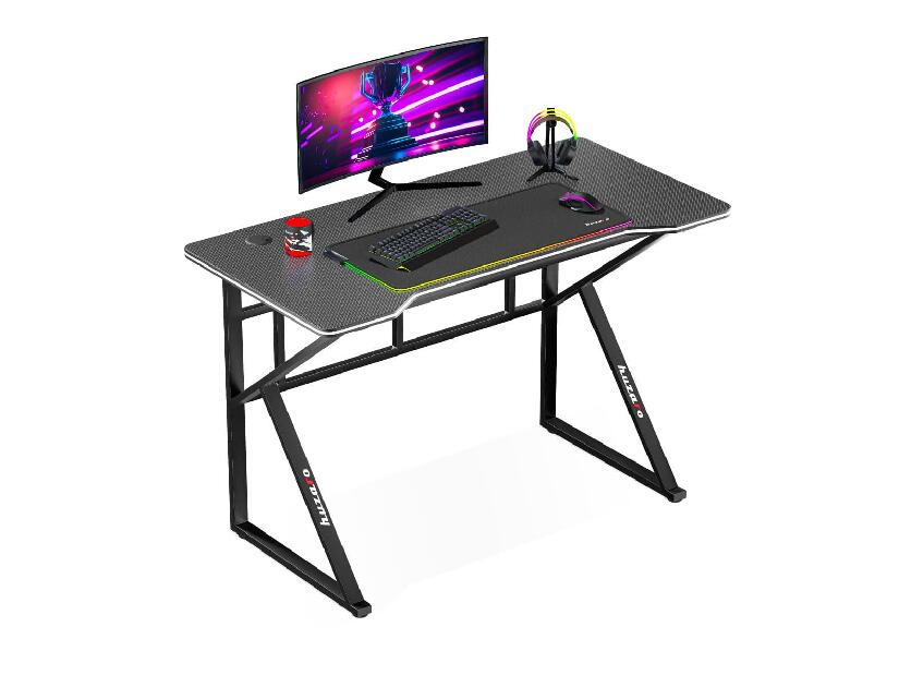 PC asztal Hyperion 1.6 (fekete)